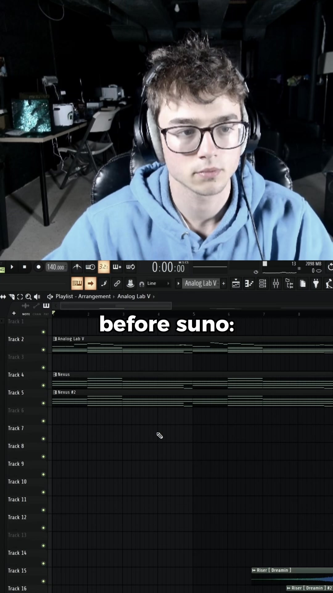 Iced out Facebook ad: Make Any Song You Can Imagine