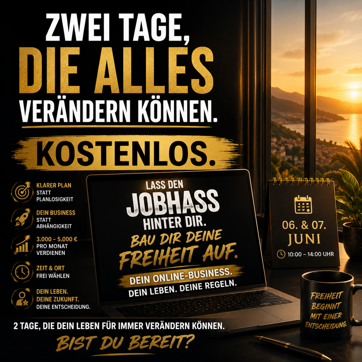 Stefanie Wenger Facebook ad: Kostenloser Workshop