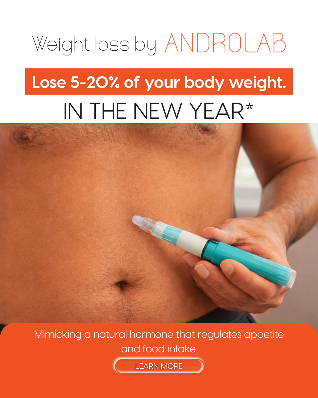 Androlab Facebook ad: 2026 - Better | Stronger | Healthier
