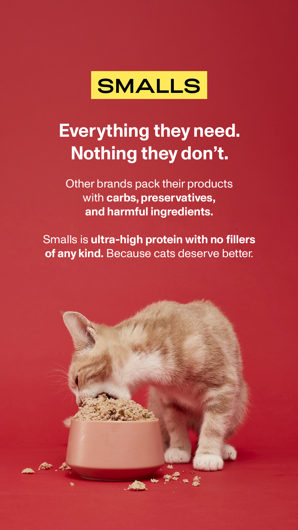 Smalls Facebook ad