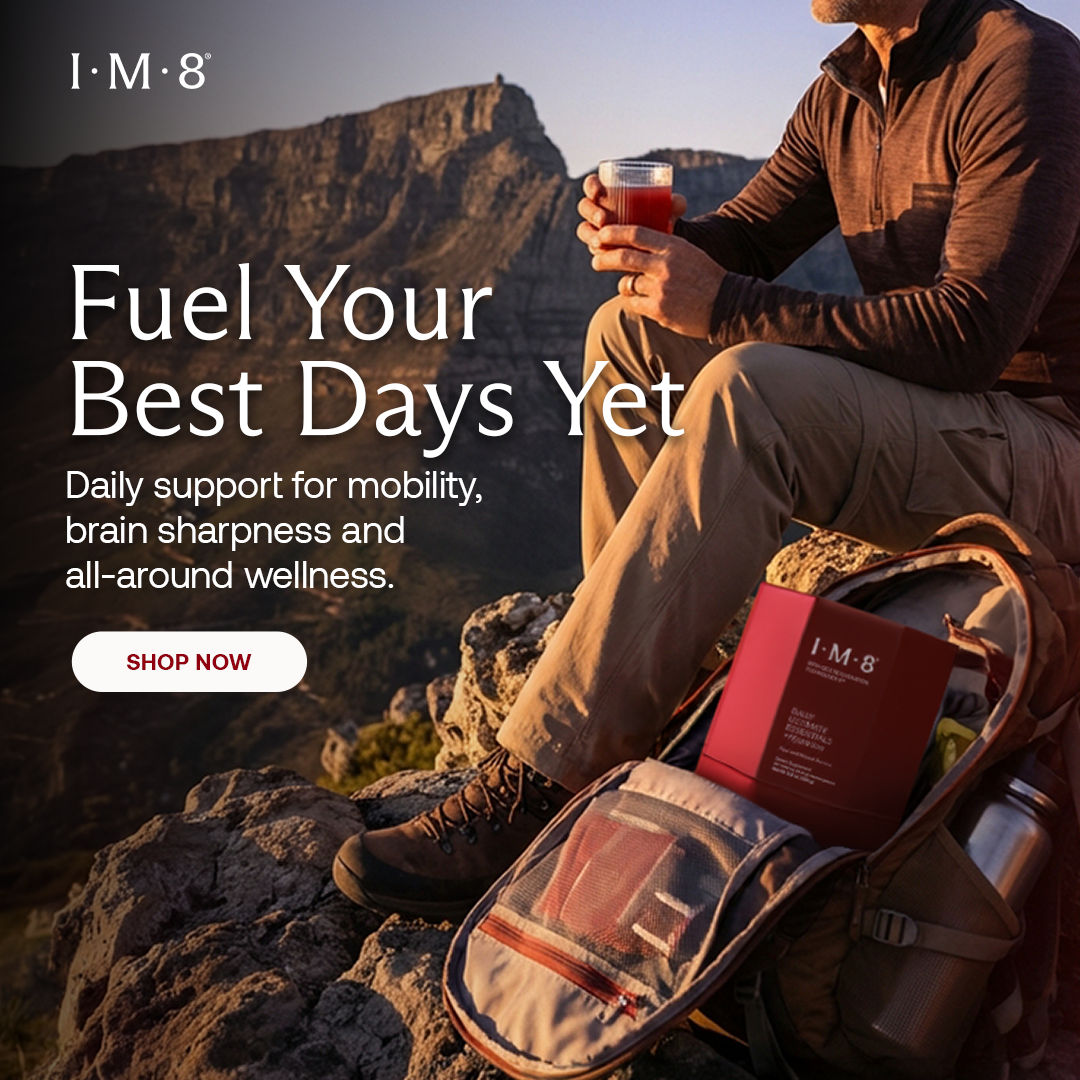 IM8 Facebook ad: Fuel Your Best Days Yet