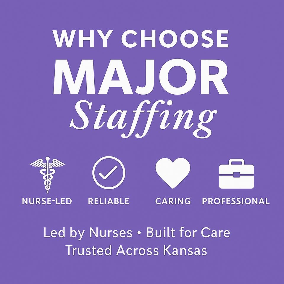 Major Staffing Facebook ad