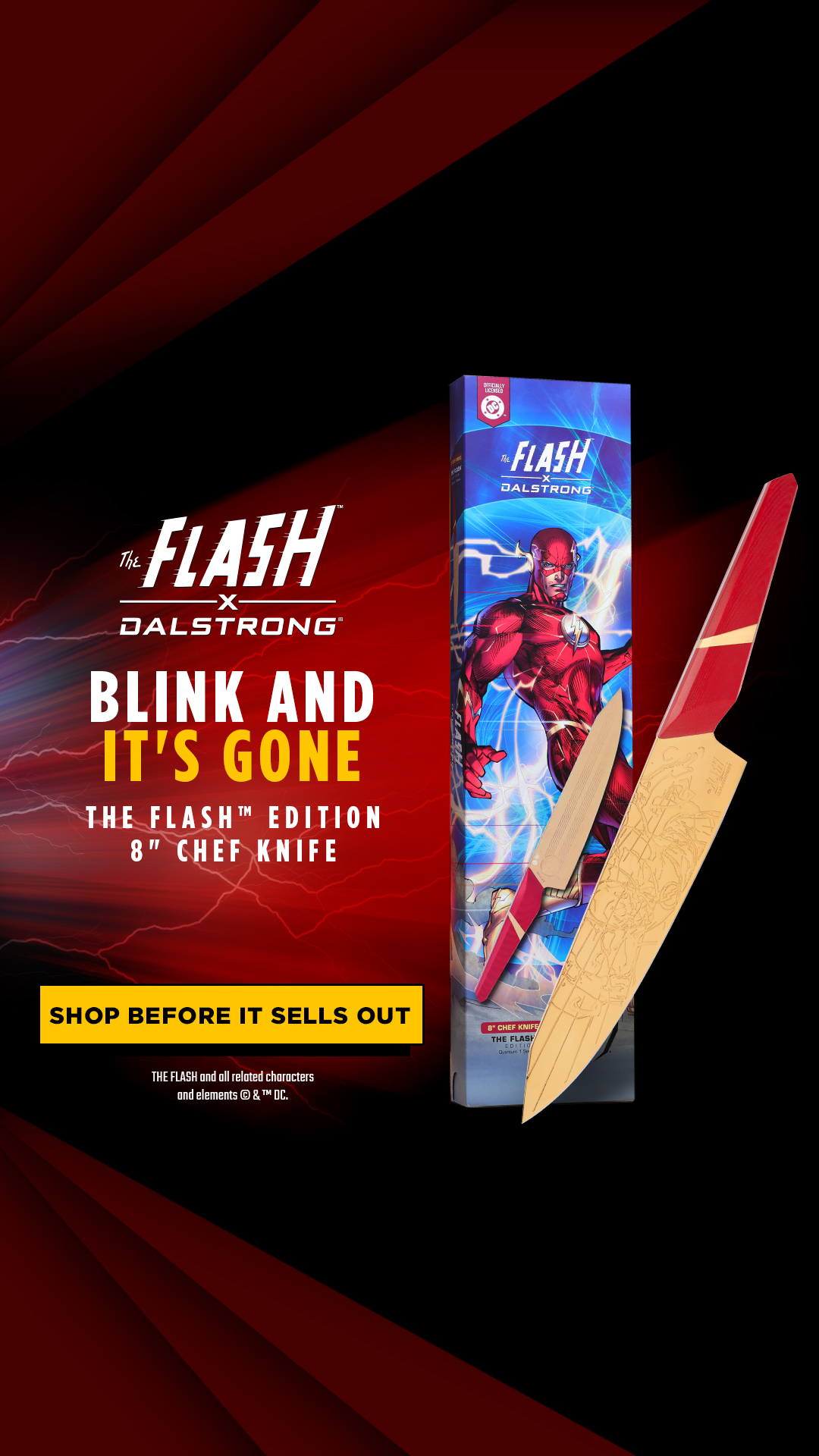 Dalstrong Facebook ad