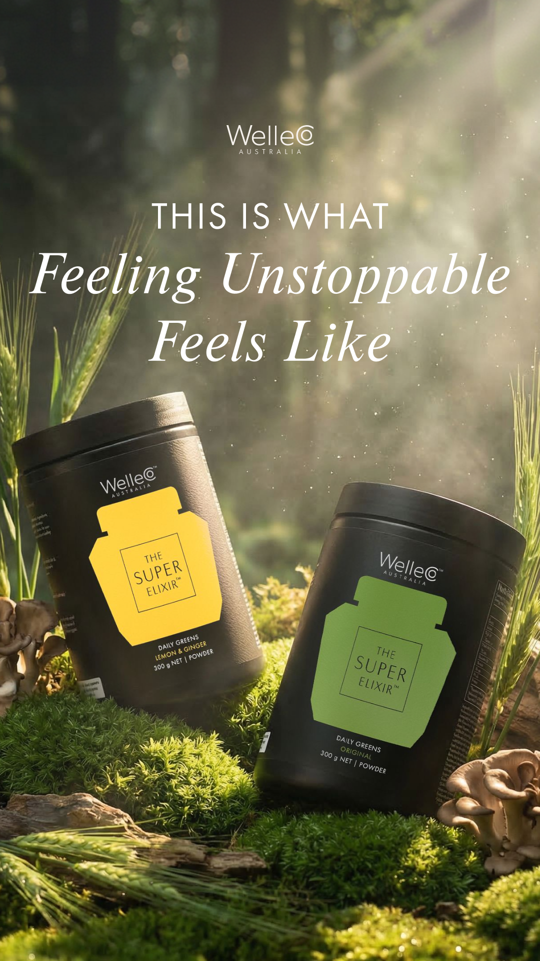 WelleCo Facebook ad