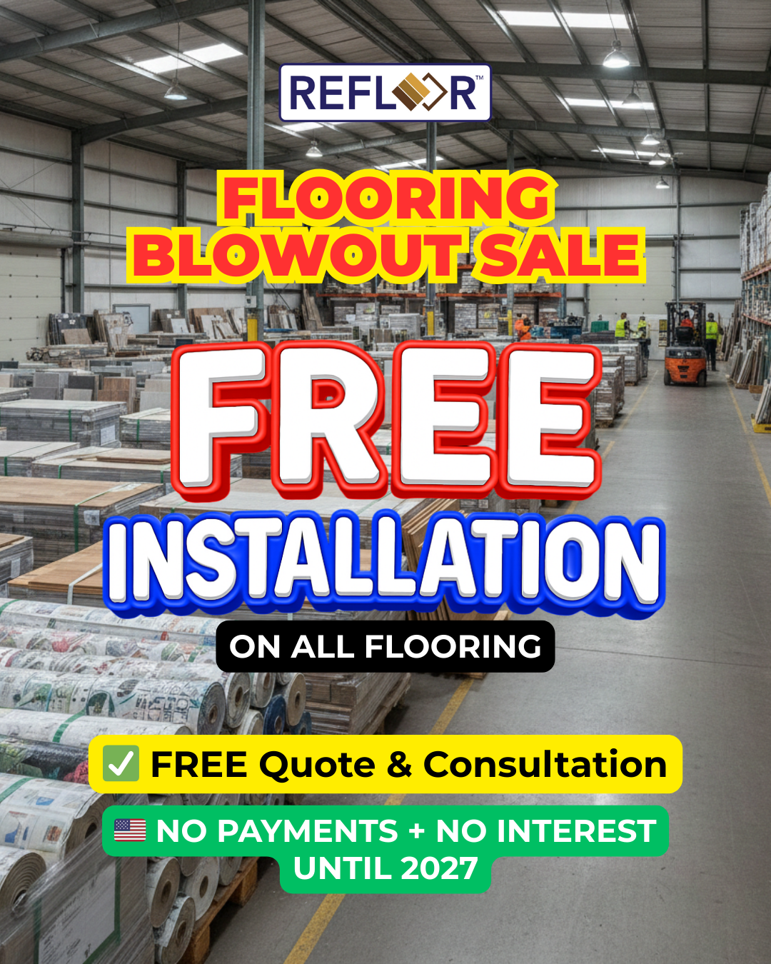 Refloor Facebook ad
