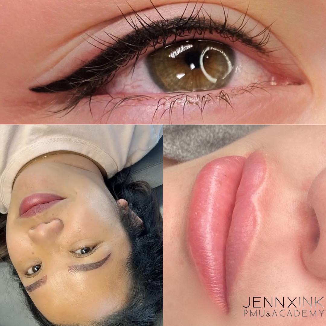 JENNXINK Permanent Cosmetics Facebook ad: $200 off Nano, Combo Brows and Lip Blush Services