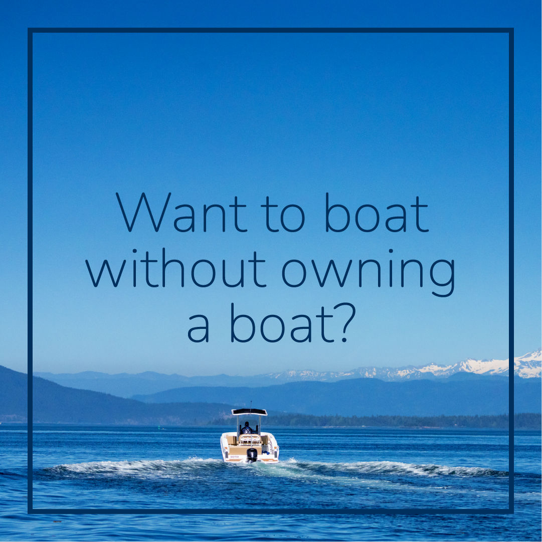 Freedom Boat Club Facebook ad: You don’t need to own a boat to…