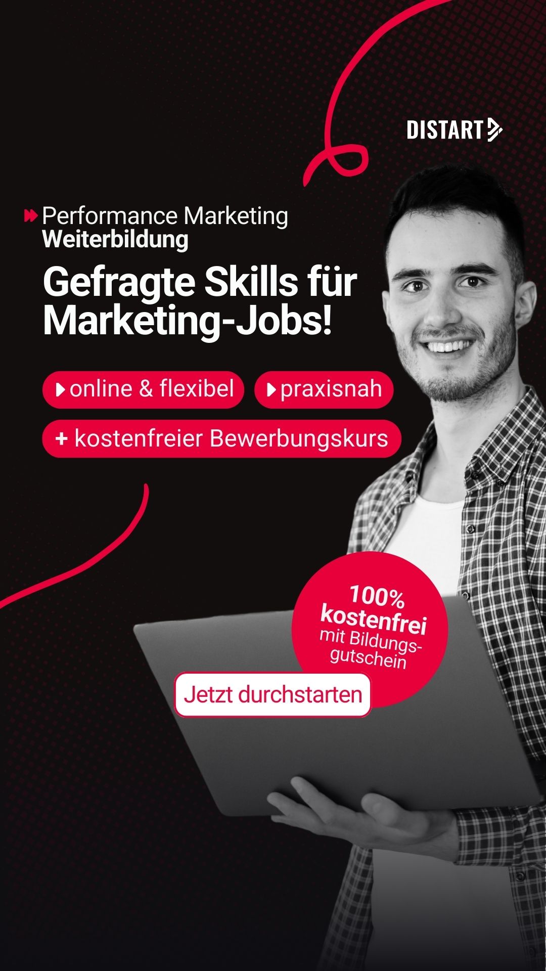 Distart Facebook ad