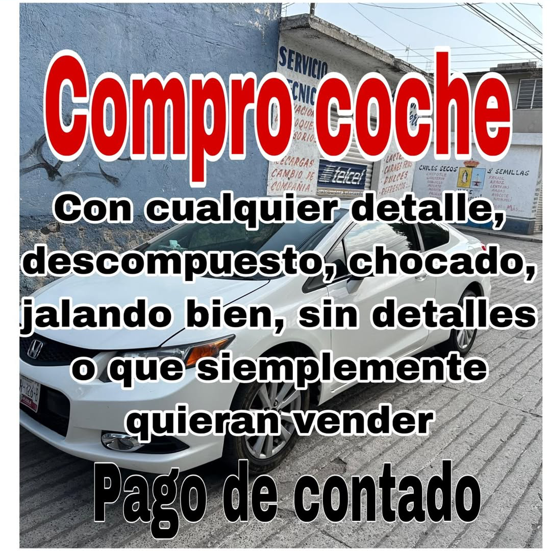 Compra de Autos D.A Facebook ad: Compramos tu coche, resolvemos rápido