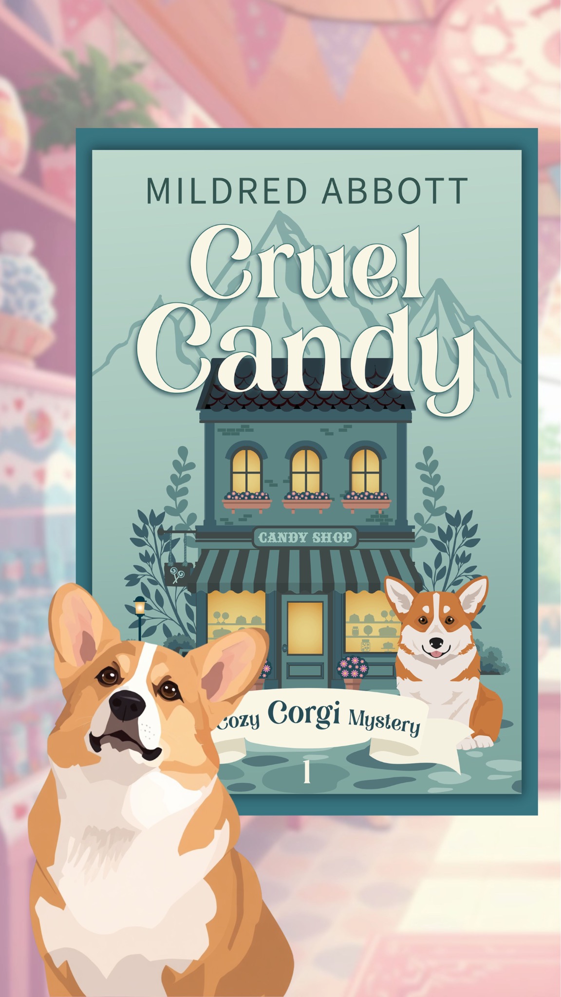 Mildred Abbott's Cozy Mysteries Facebook ad