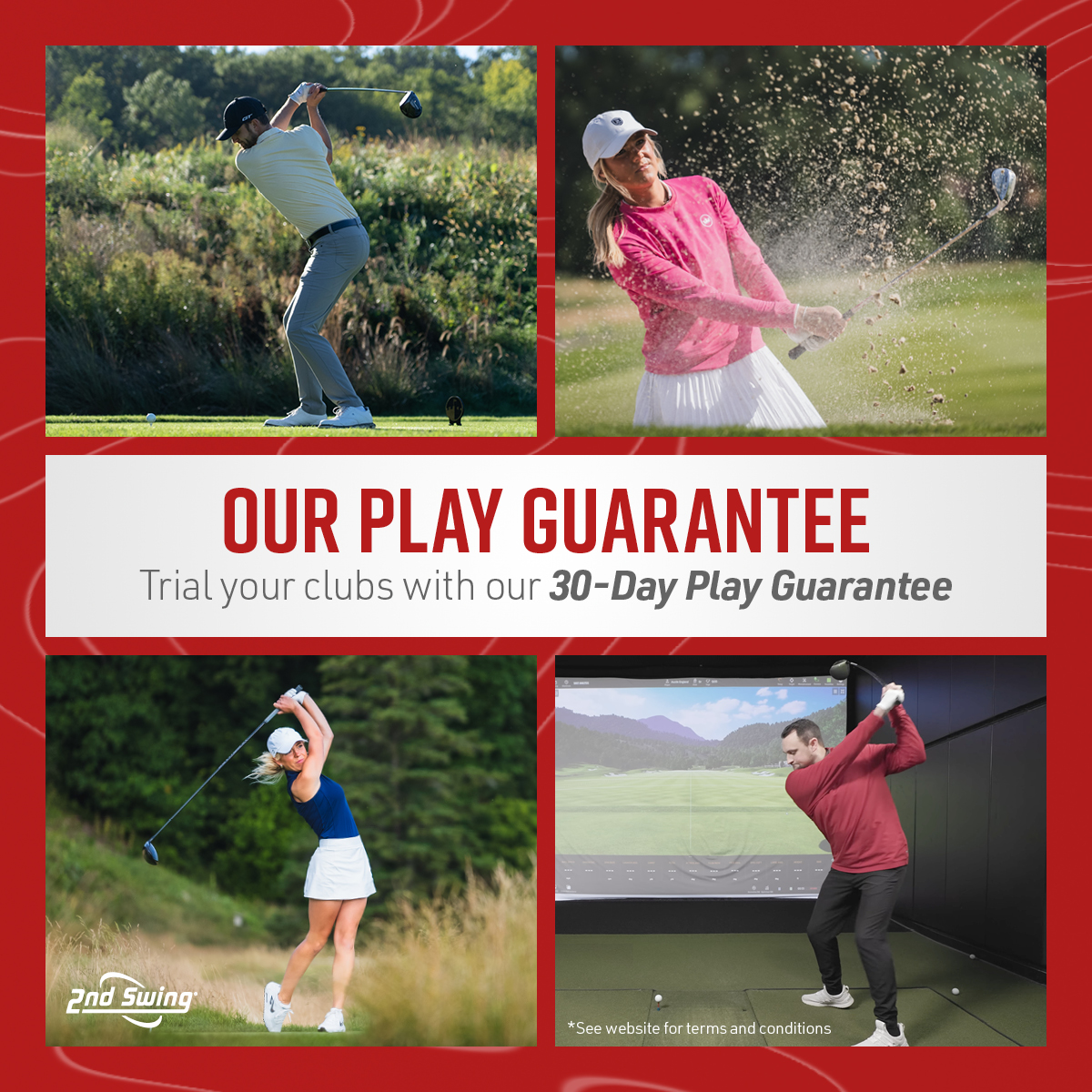 2nd Swing Golf Facebook ad: 2nd Swing Golf Is Your Go to Source…