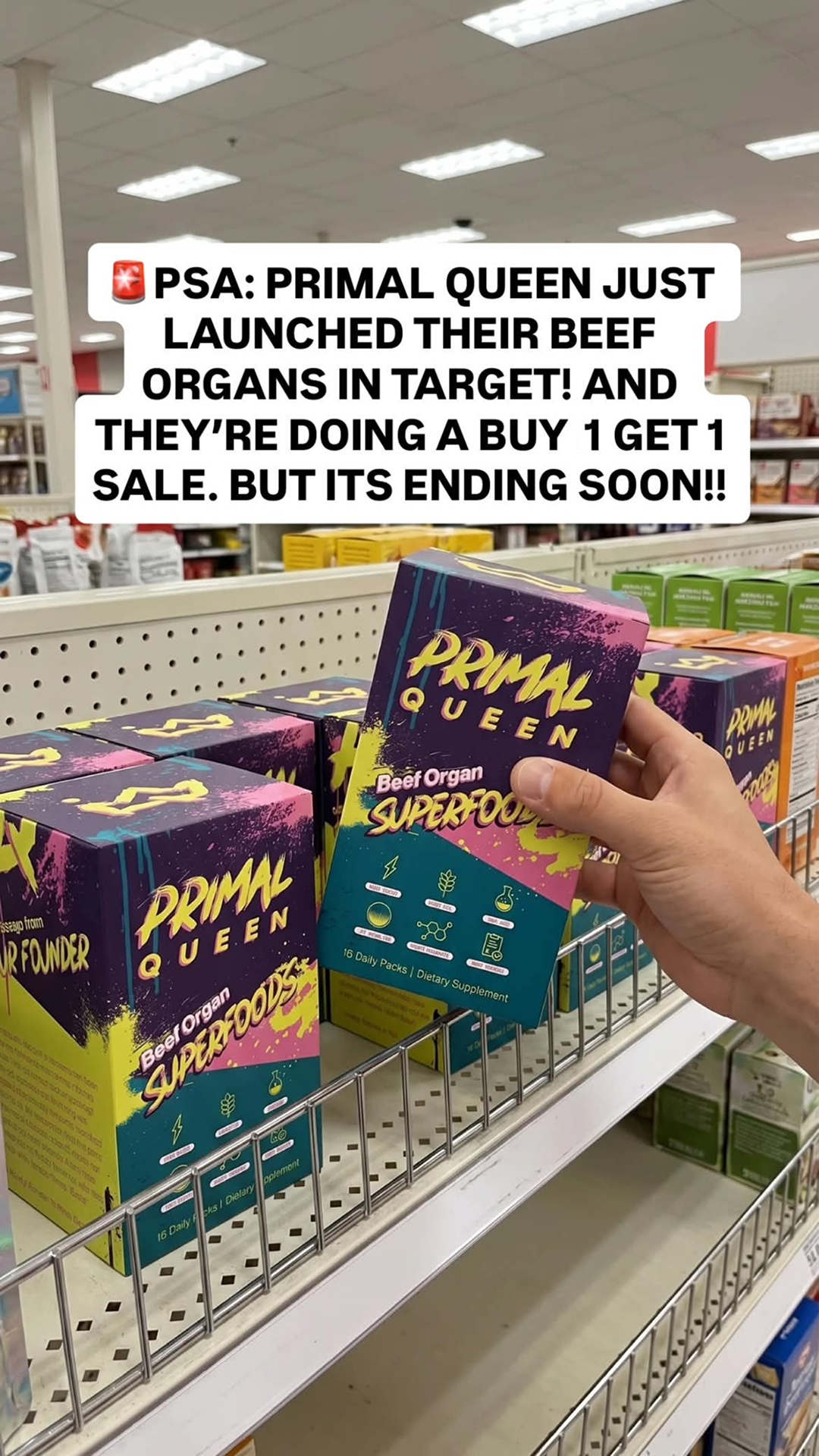 Primal Queen Facebook ad
