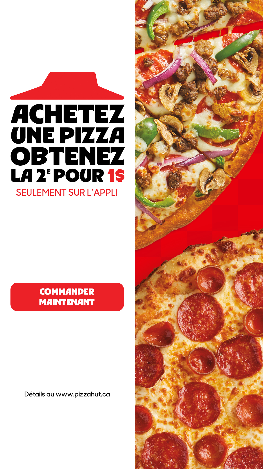 Pizza Hut Facebook ad
