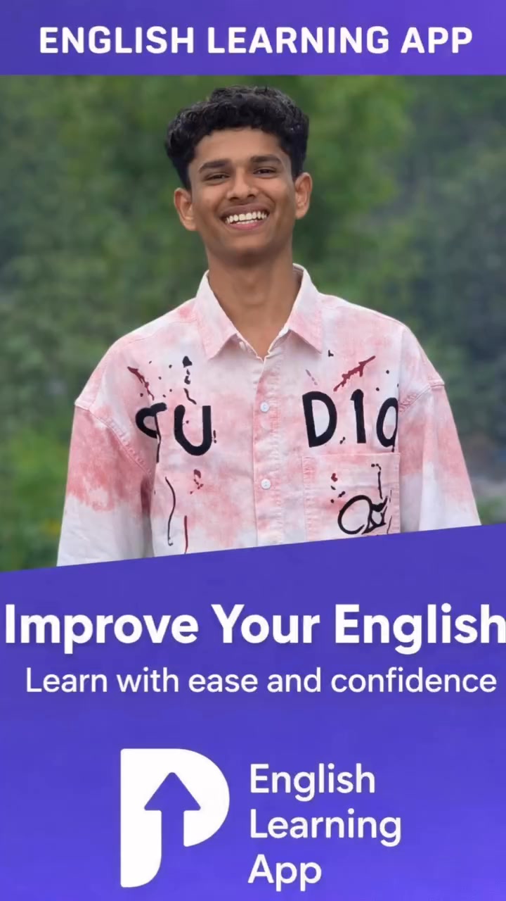 PeerUp - English Speaking App Facebook ad: No boring lessons, Learn English by Talking