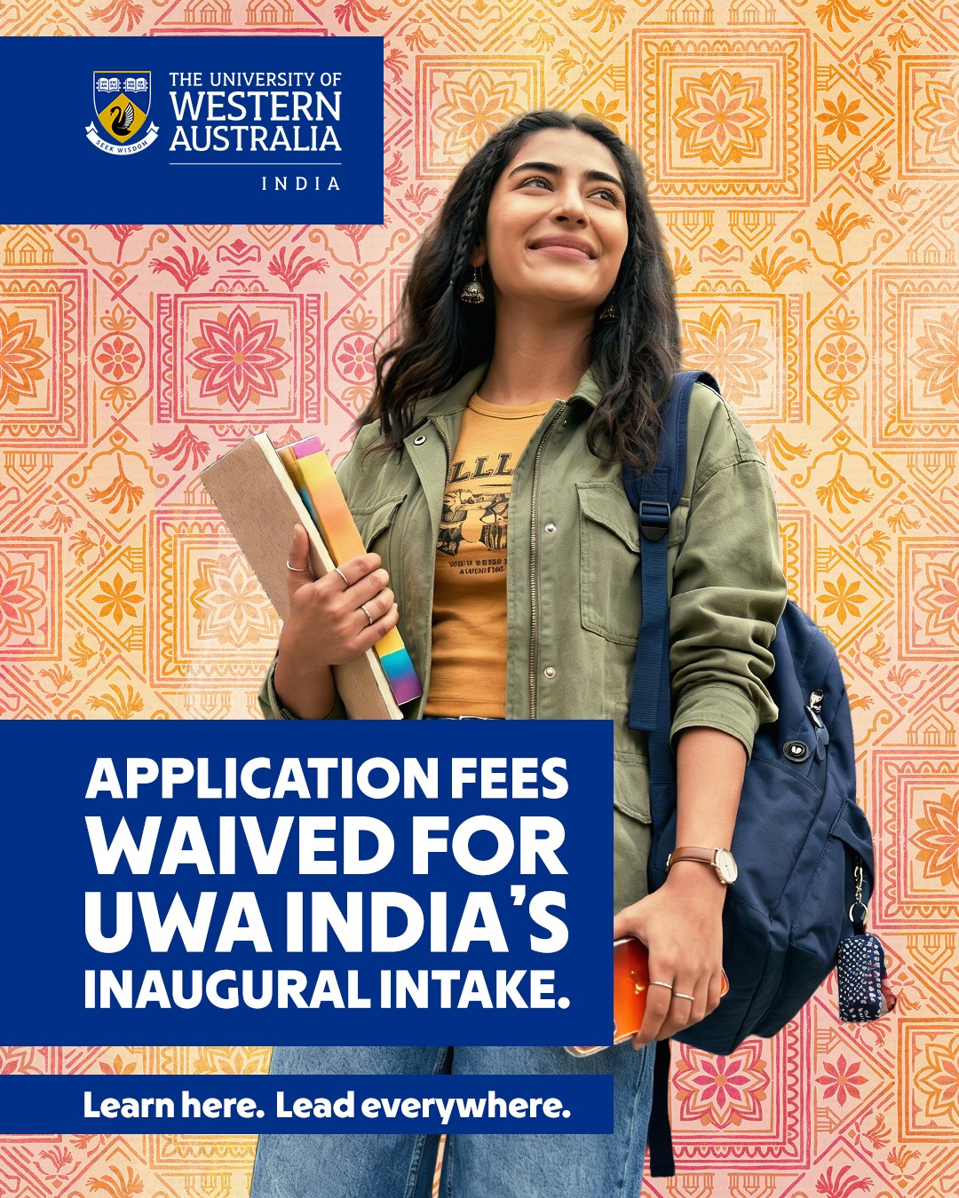 The University of Western Australia India Facebook ad