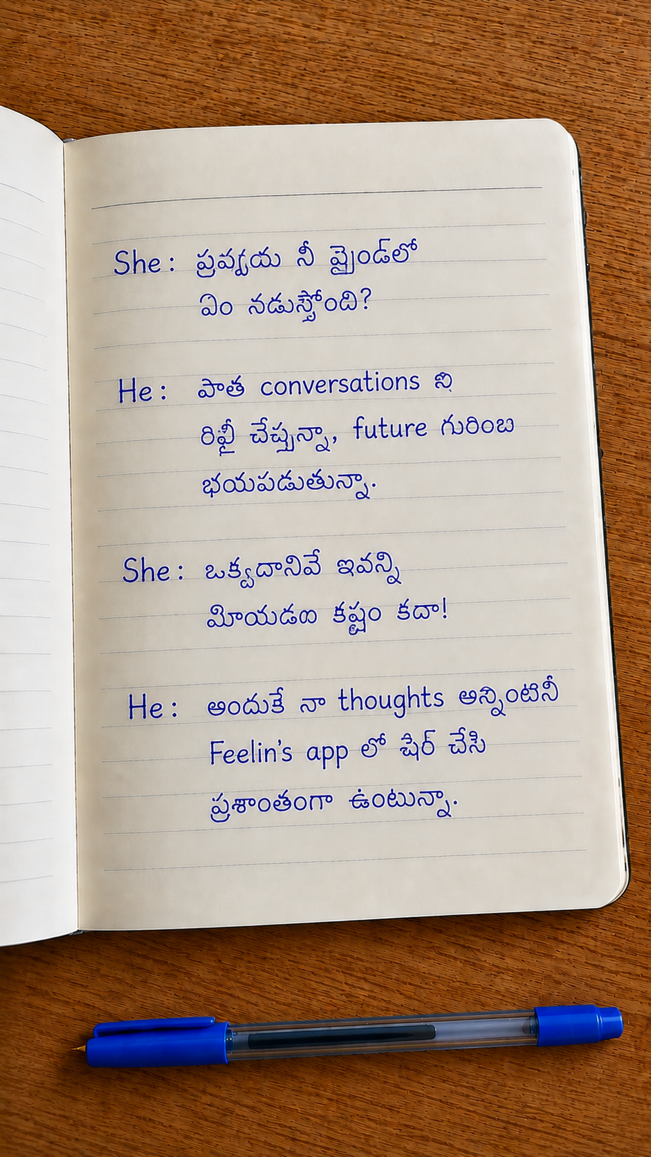 Feelin’s - Friends & Feelings Facebook ad