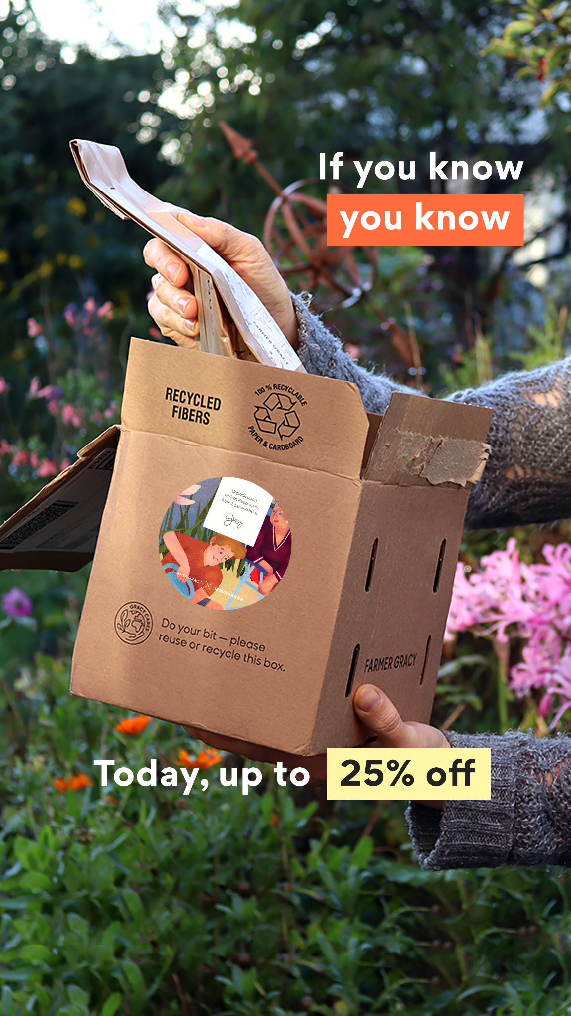 Farmer Gracy Facebook ad from Jul 8, 2026