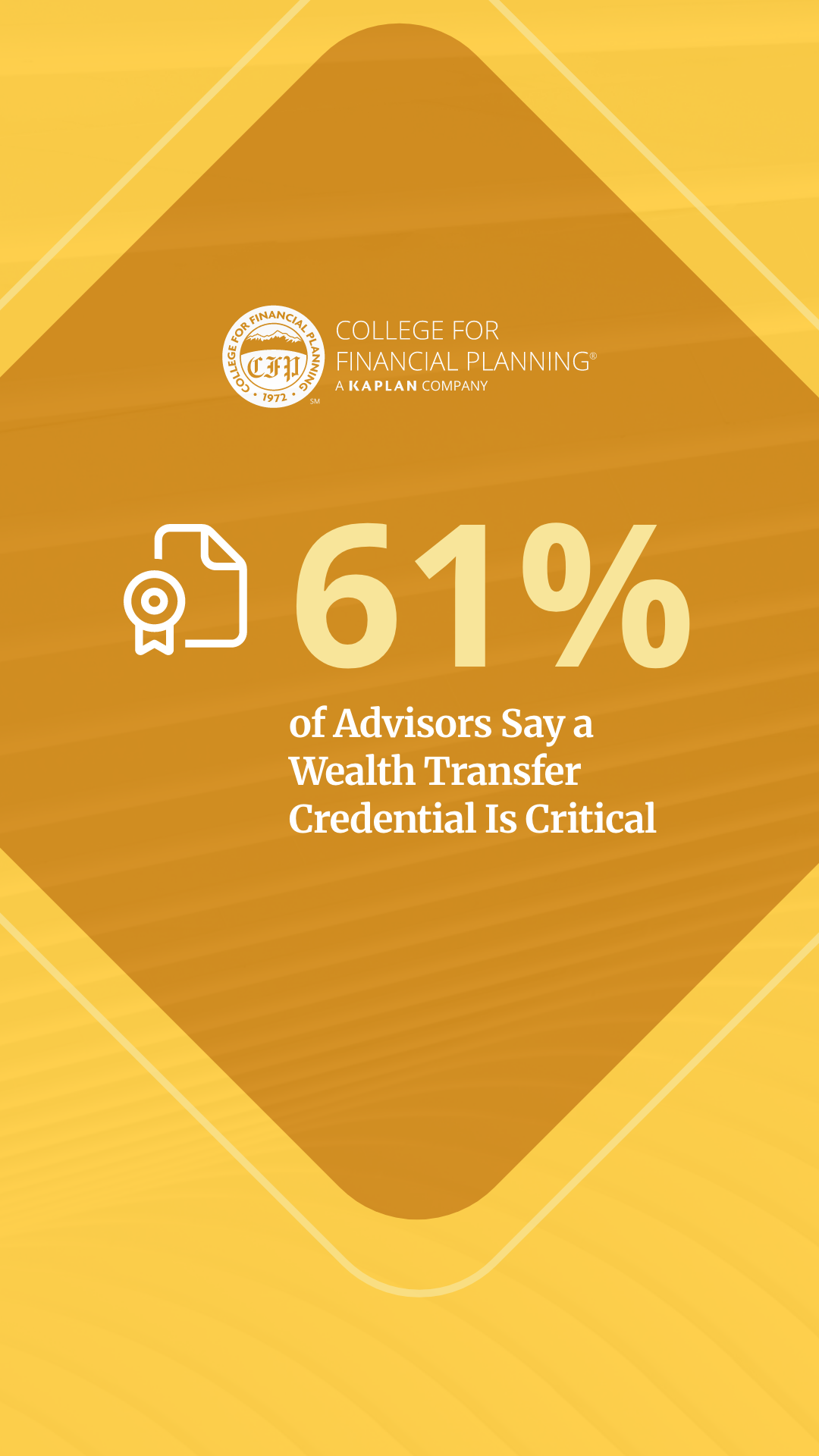 Kaplan Financial Education Facebook ad