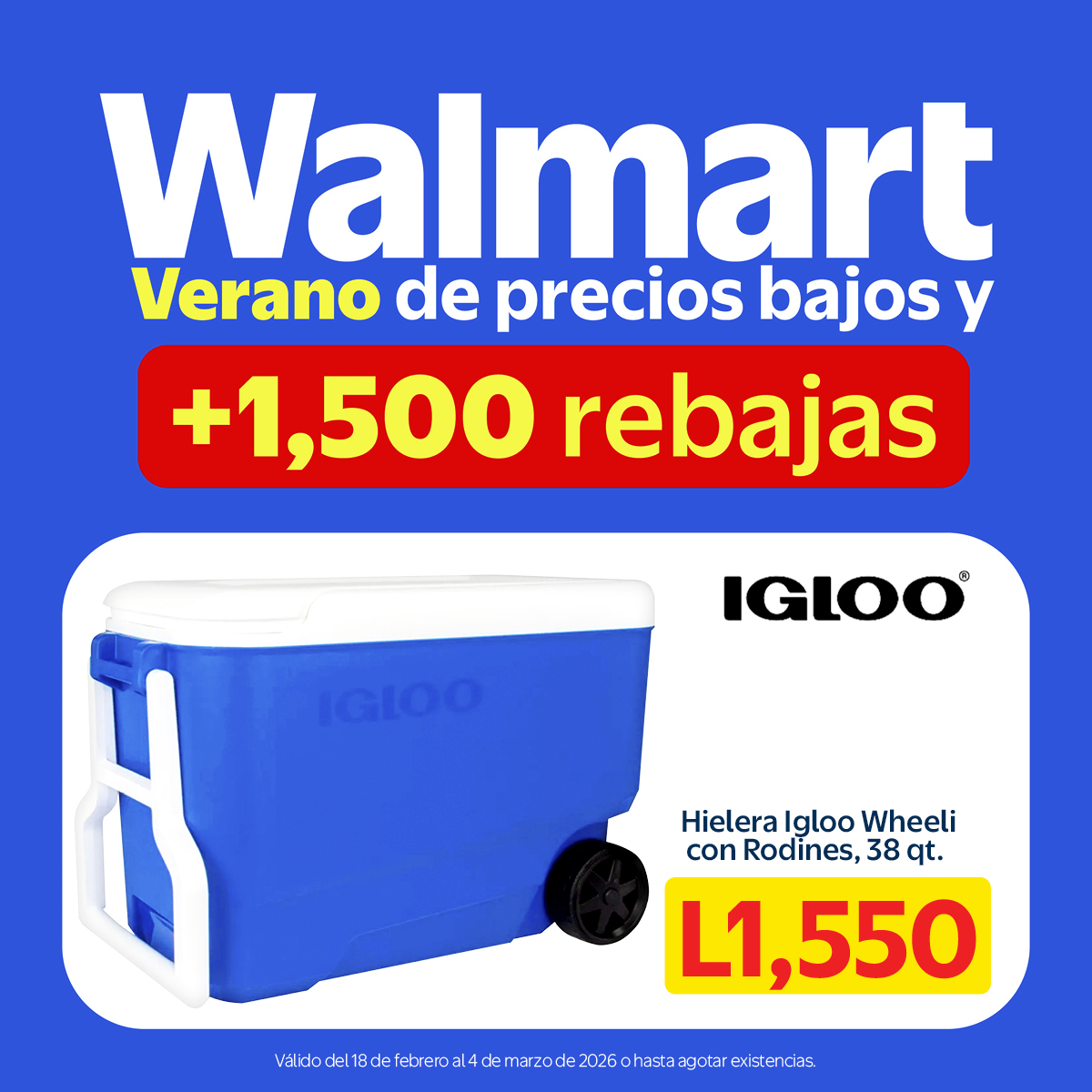 Walmart Honduras Facebook ad: Una parada rápida a Walmart y resuelves tu…