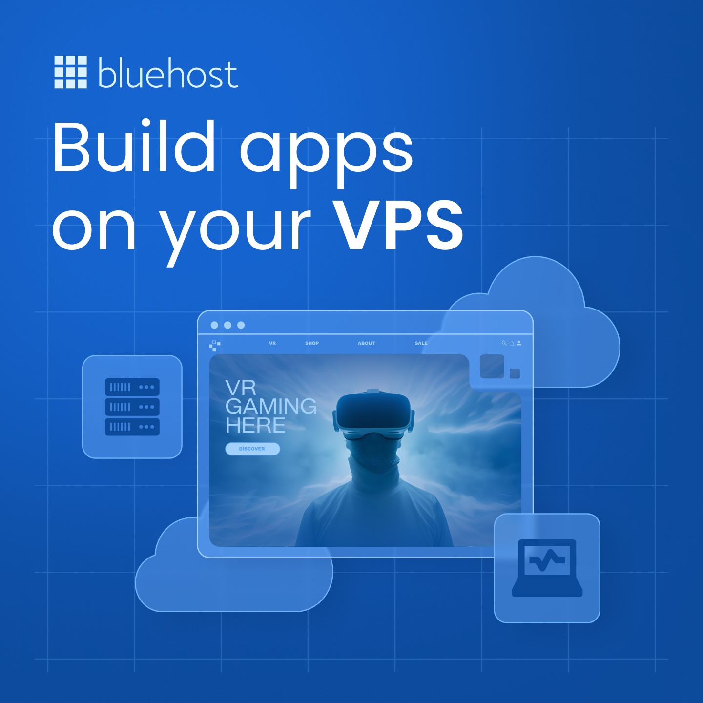 Bluehost Facebook ad