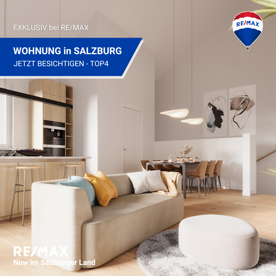RE/MAX Now im Salzburgerland Facebook ad: ๐๐ต๐ฟ ๐ง๐ฟ๐ฎ๐๐บ๐๐๐ต๐ฎ๐๐๐ฒ ๐ถ๐บ ๐ฆ๐ฎ๐น๐๐ฏ๐๐ฟ๐ด๐ฒ๐ฟโฆ