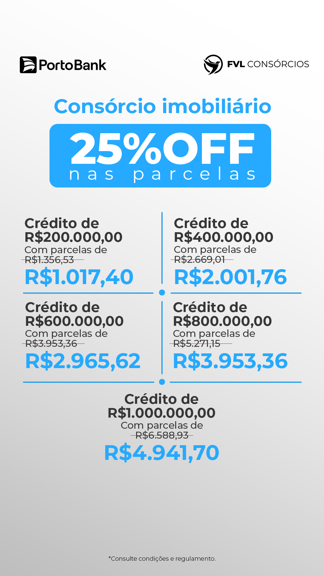 Fvl Consórcio Facebook ad