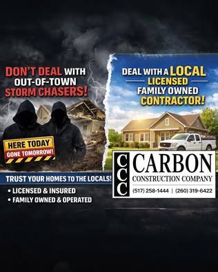 Carbon Construction Company Facebook ad