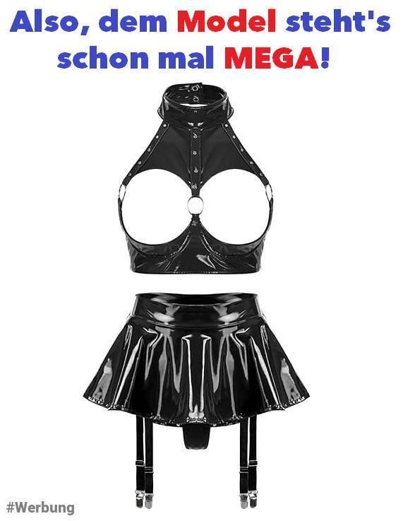 Atemberaubende Ideen Facebook ad: Kunstleder-Bodysuit Damen Latex Catsuit Crotchless…