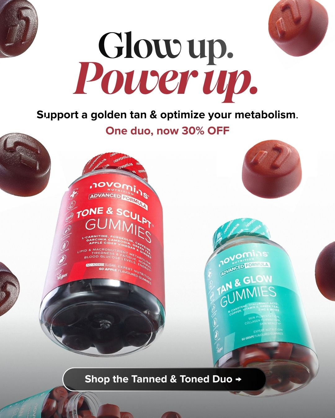 Novomins Nutrition Facebook ad