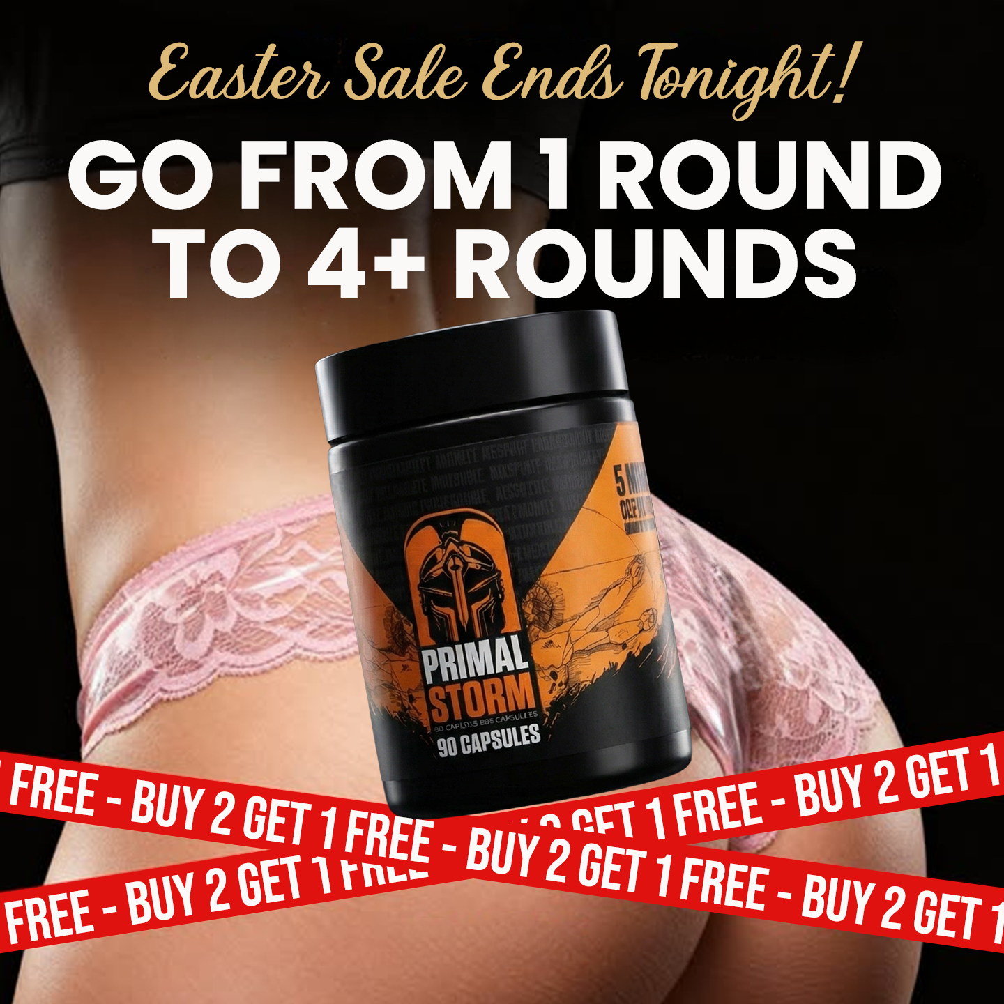 Primal Storm Facebook ad