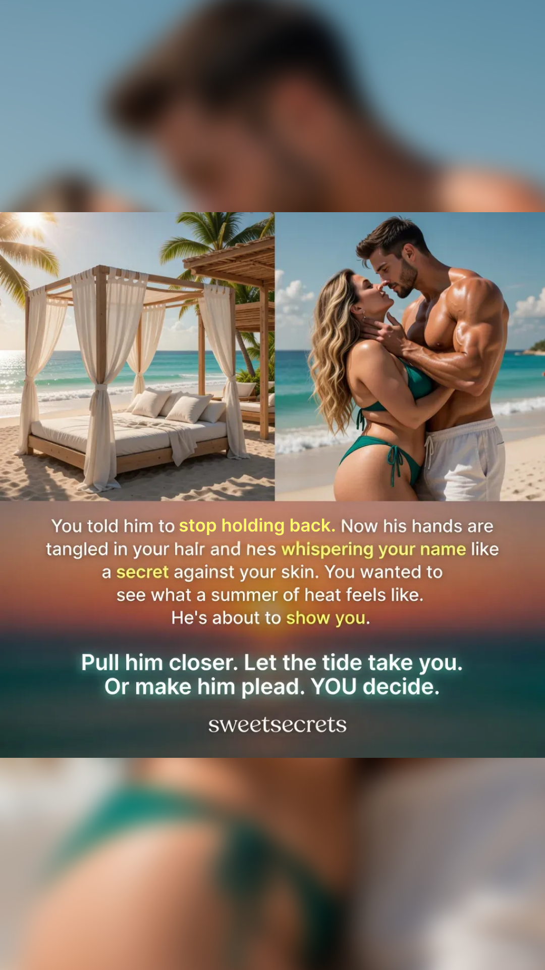 Sweetsecrets Facebook ad