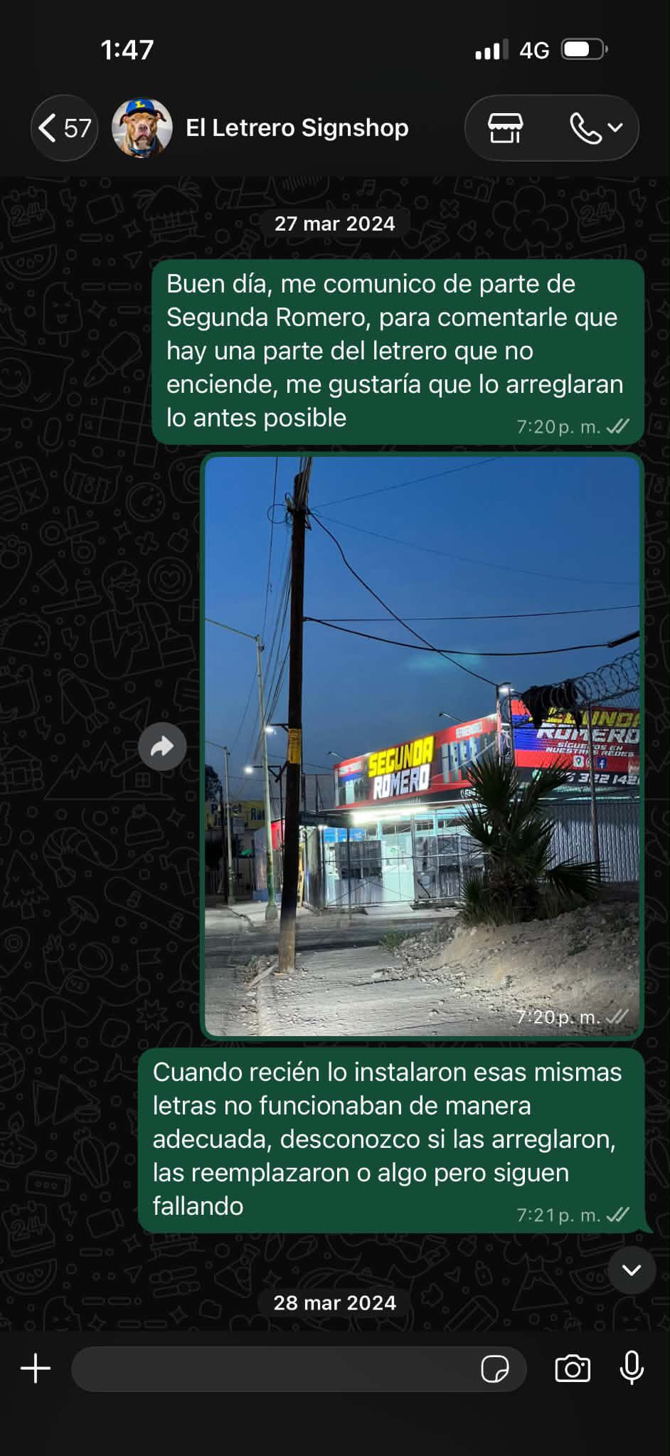 SEGUNDA ROMERO Facebook ad: Quiero compartir nuestra experiencia con El Letrero…