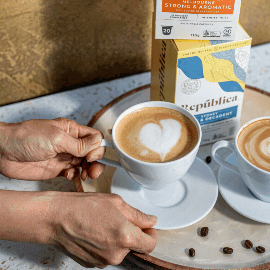 República Organic Facebook ad: República Organic Coffee
