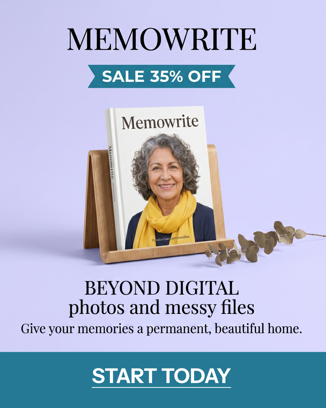 Memowrite Facebook ad
