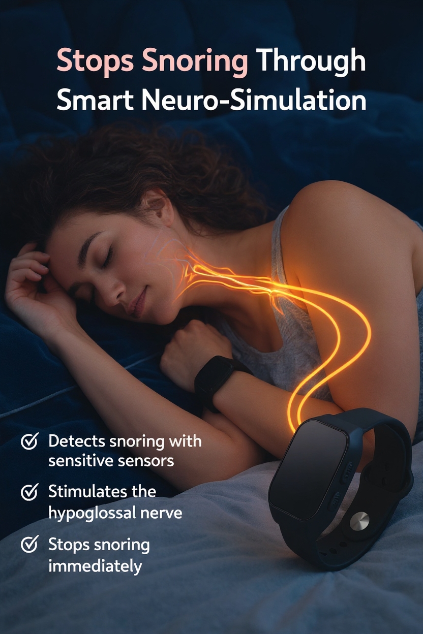 IpswichHealth.com Facebook ad: Say Goodbye to Snoring Tonight