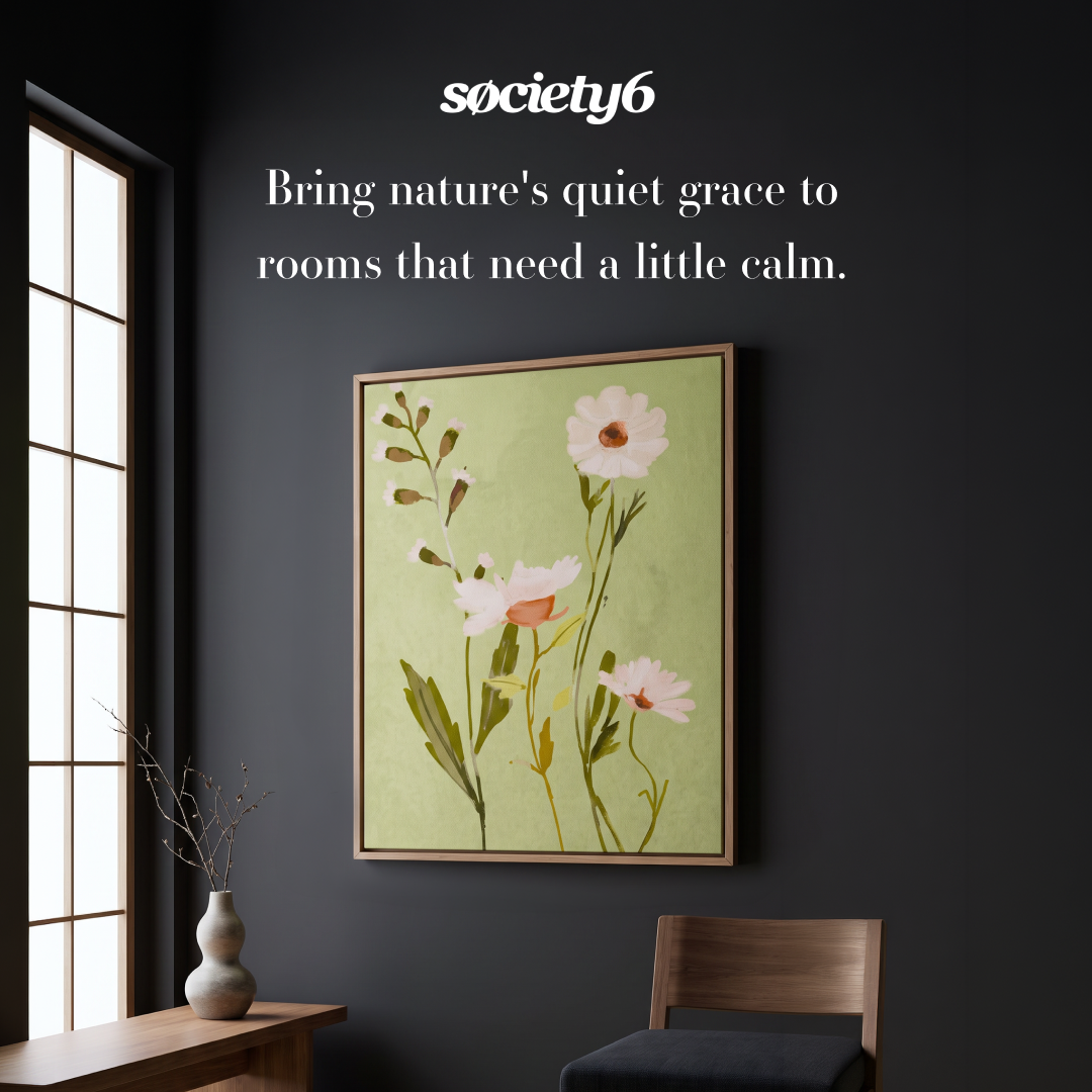 Society6 Facebook ad: The Gentle Art for a Quiet Room