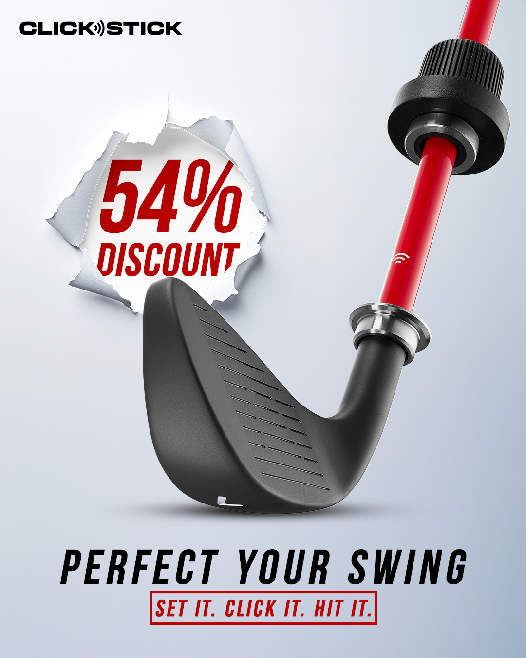 Performance Golf Facebook ad