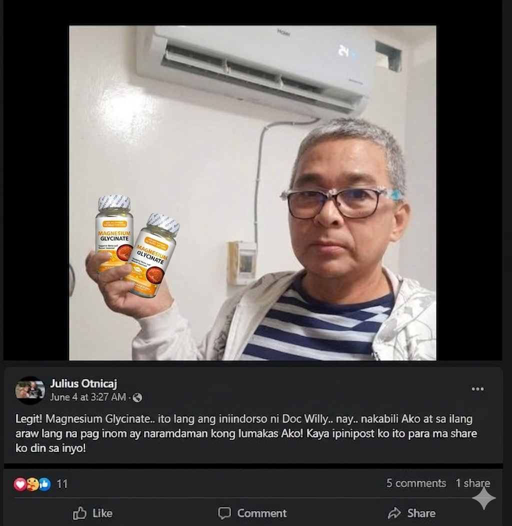 Magnesium Health Facebook ad