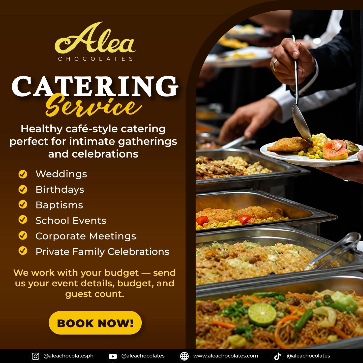 Alea Chocolates Facebook ad