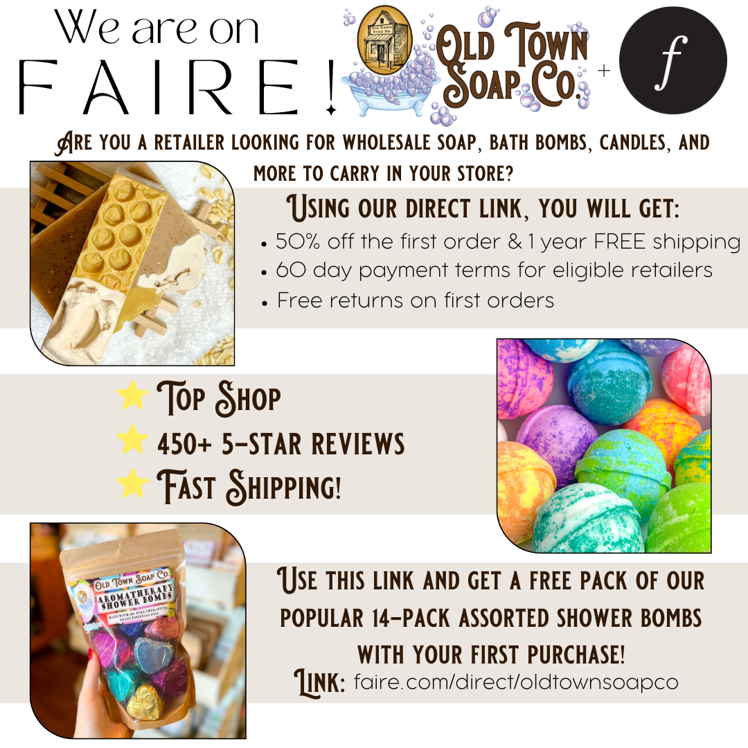 Old Town Soap Co Facebook ad from Nov 10, 2025