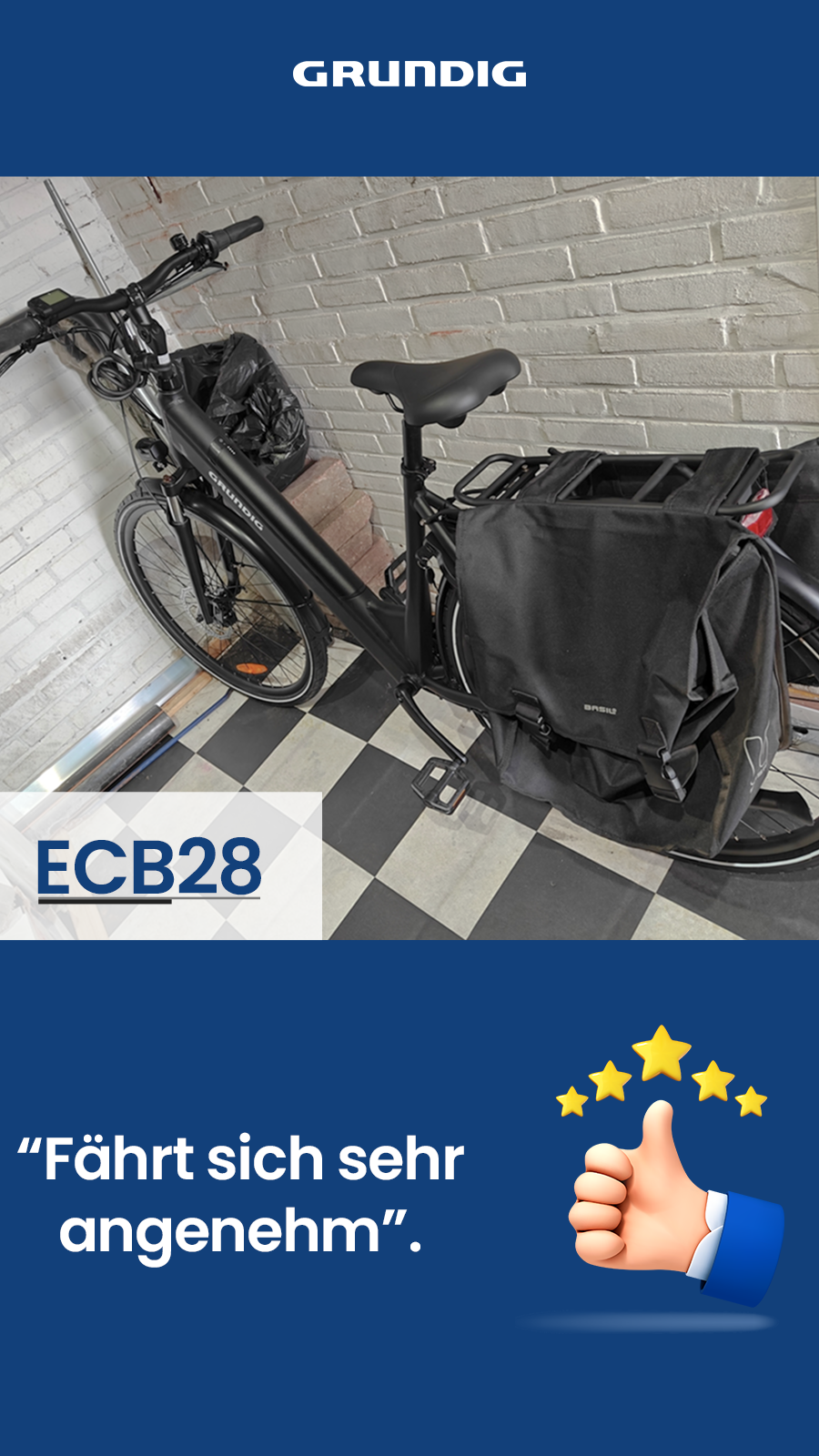 Grundig-bike Facebook ad