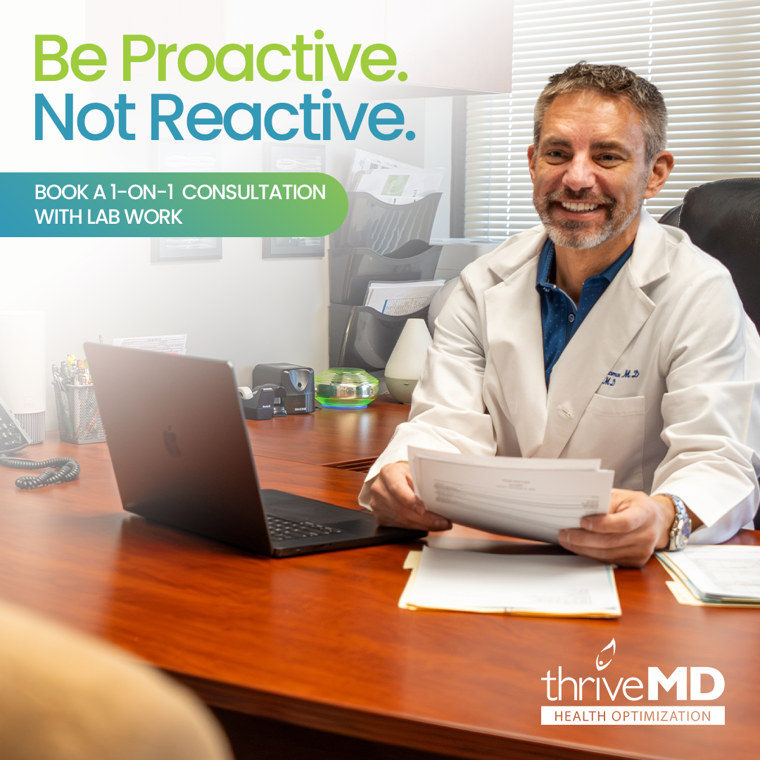 thriveMD Facebook ad: Personalized Wellness Plans