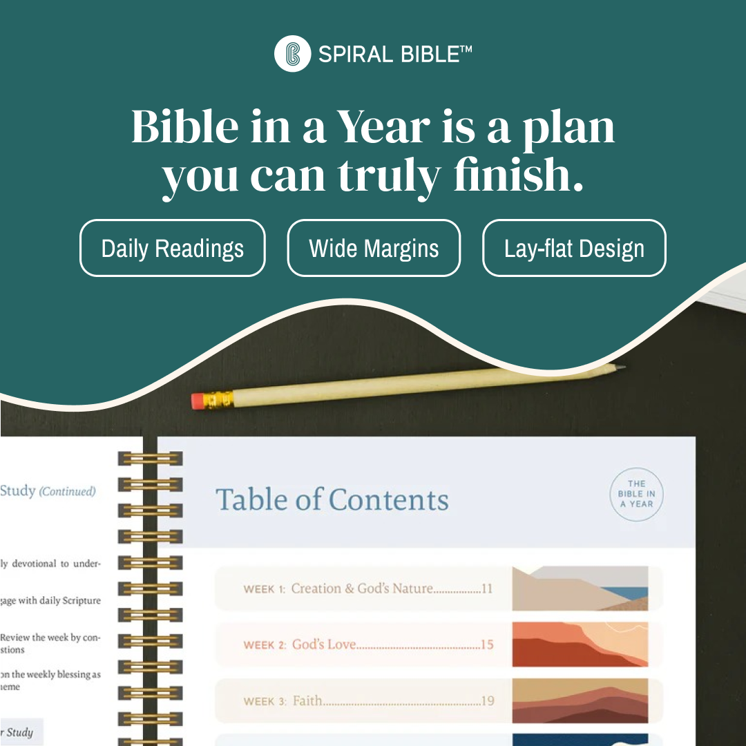 Spiral Bible Facebook ad