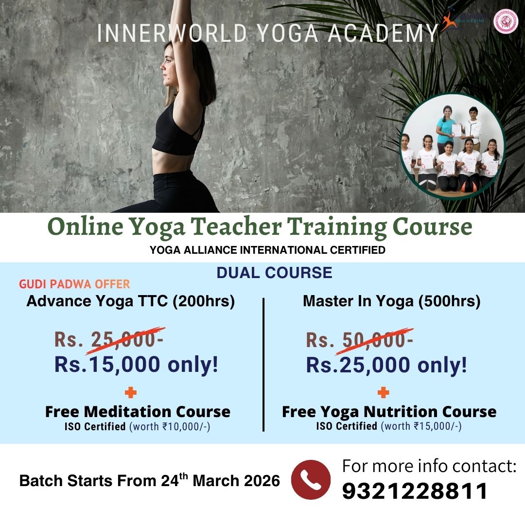 Inner world yoga academy Facebook ad: Best Value Yoga Training