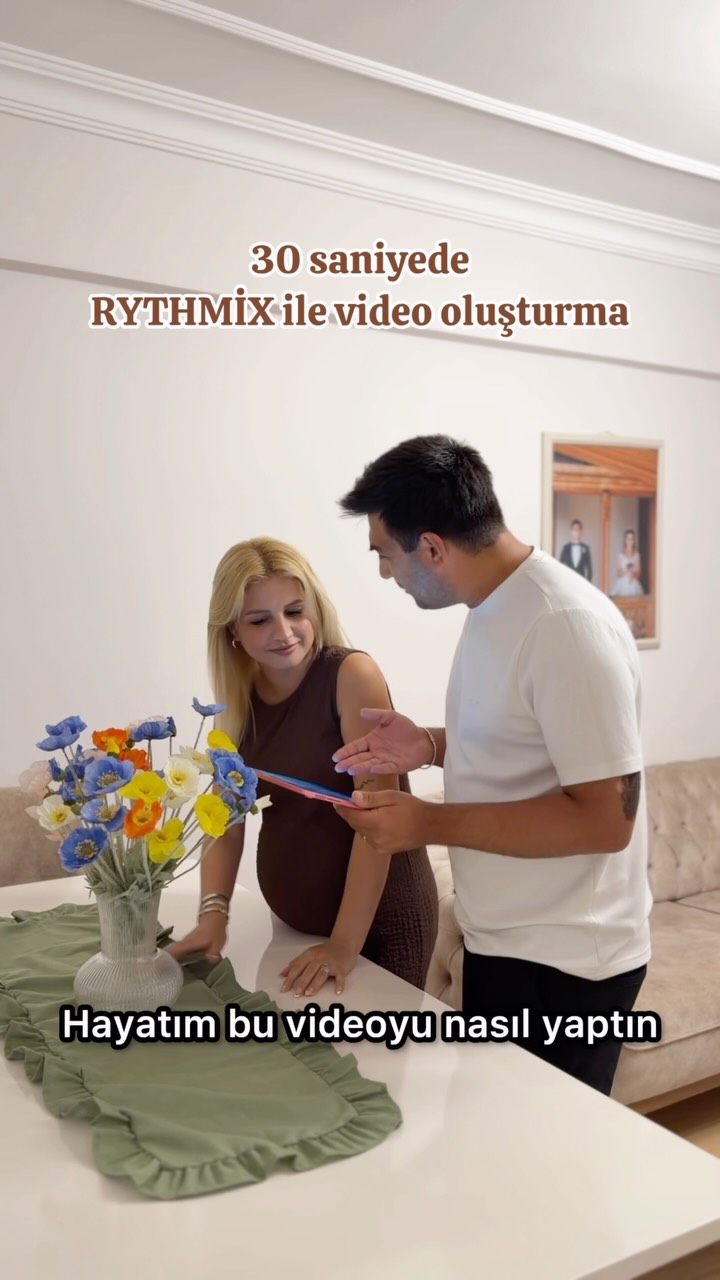 Rythmix-AI Music Generator Facebook ad: Sizde 30 saniyede böyle klipler hazırlamak isterseniz…