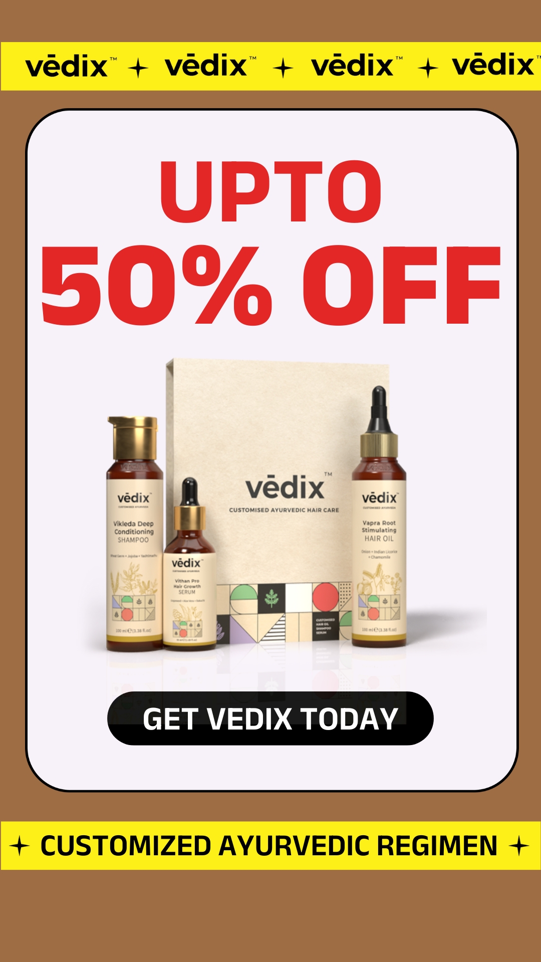 Vedix Facebook ad