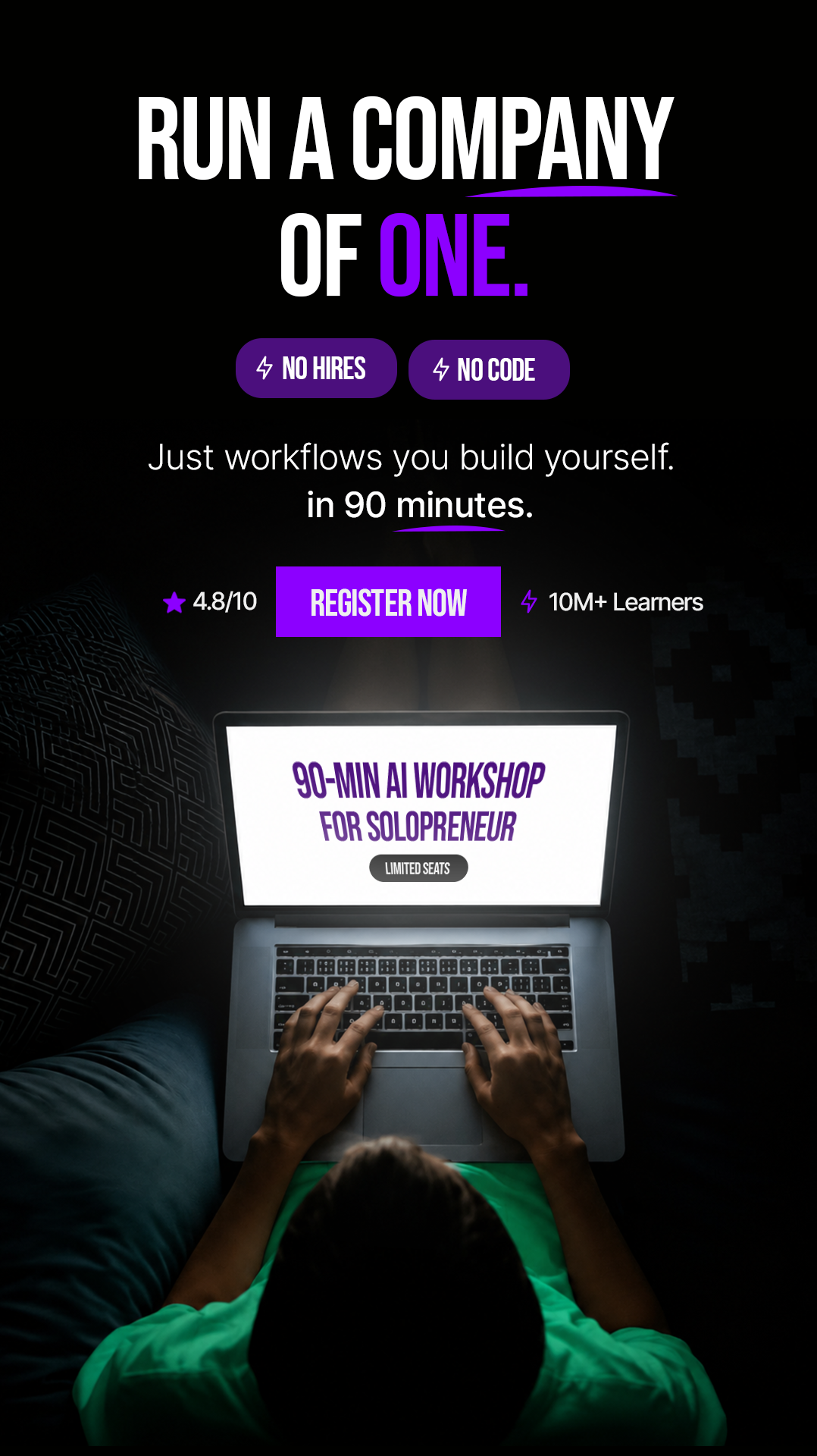 Outskill Facebook ad