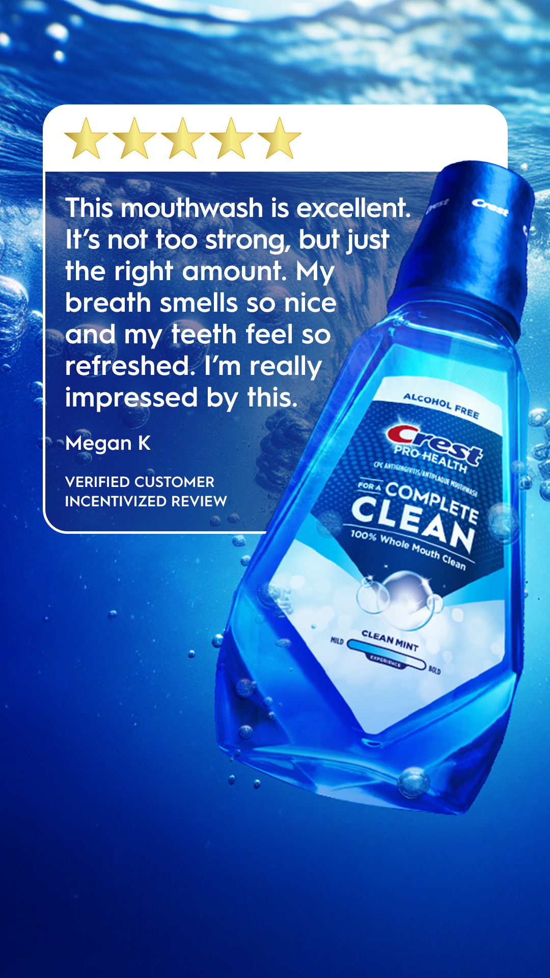 Crest Facebook ad