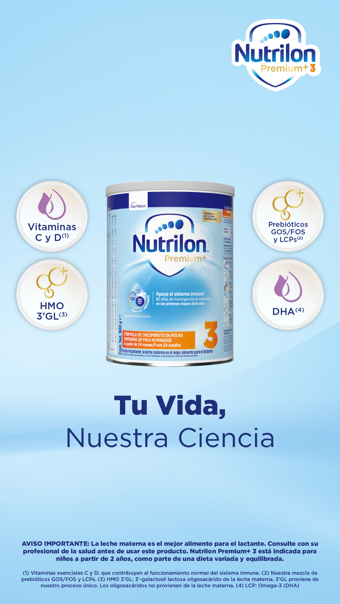 Nutricia Club Centroamérica Facebook ad: Nutrilon Premium + 3 Pronutra Advance | Nutriciaclub…
