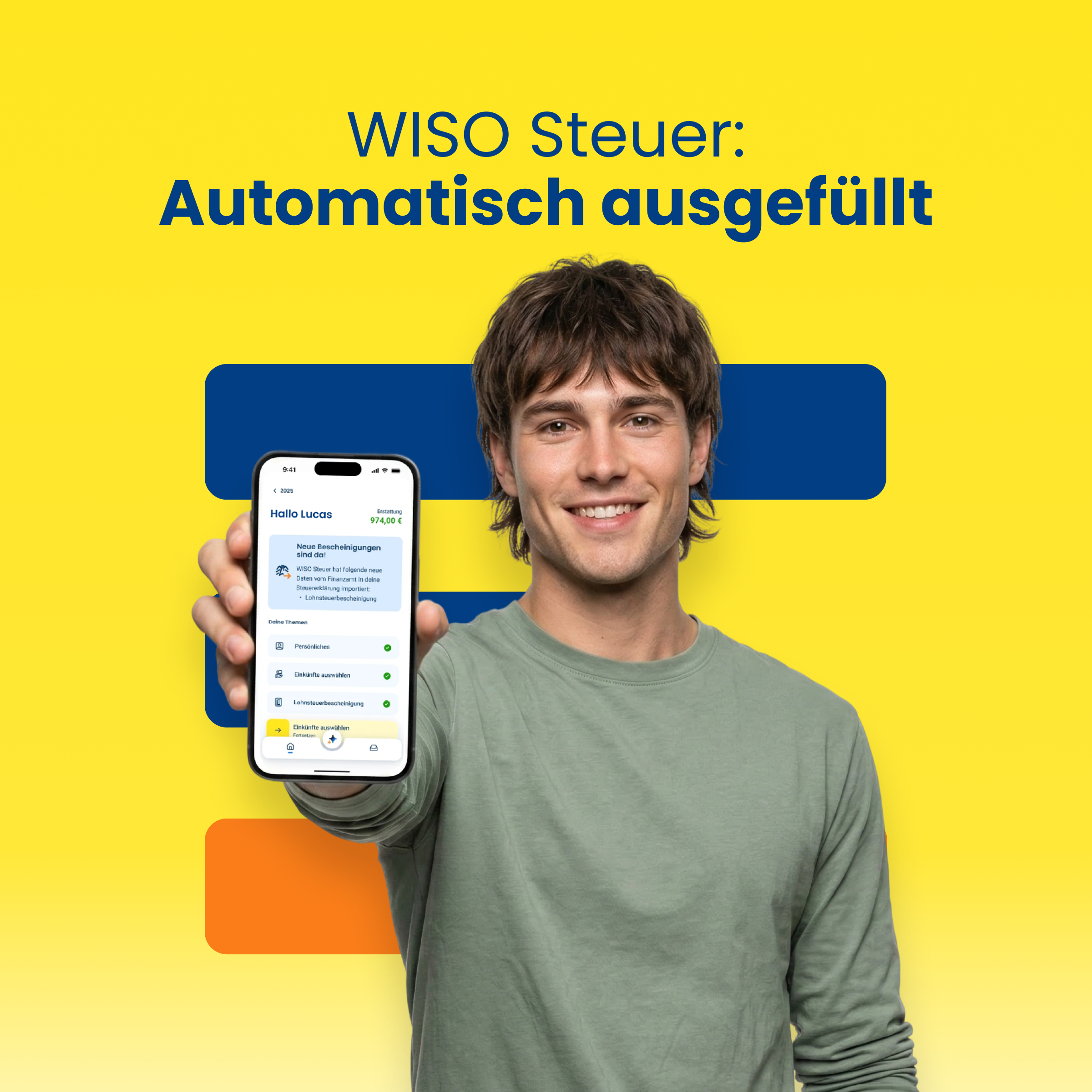 WISO Steuer Facebook ad
